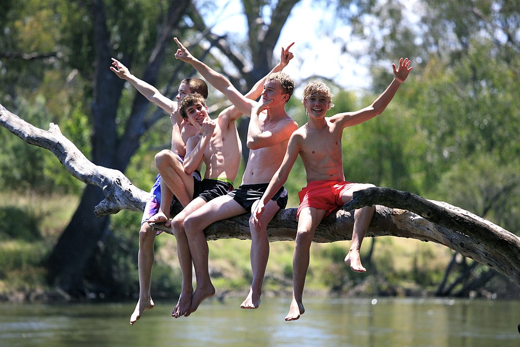 Teenagers at Play (Alex Proimos from Sydney, Australia) CC BY 2.0